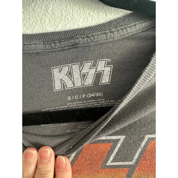 Vintage Kiss Authentic Merchandise Tshirt Concert Tee Size S - Picture 4 of 6